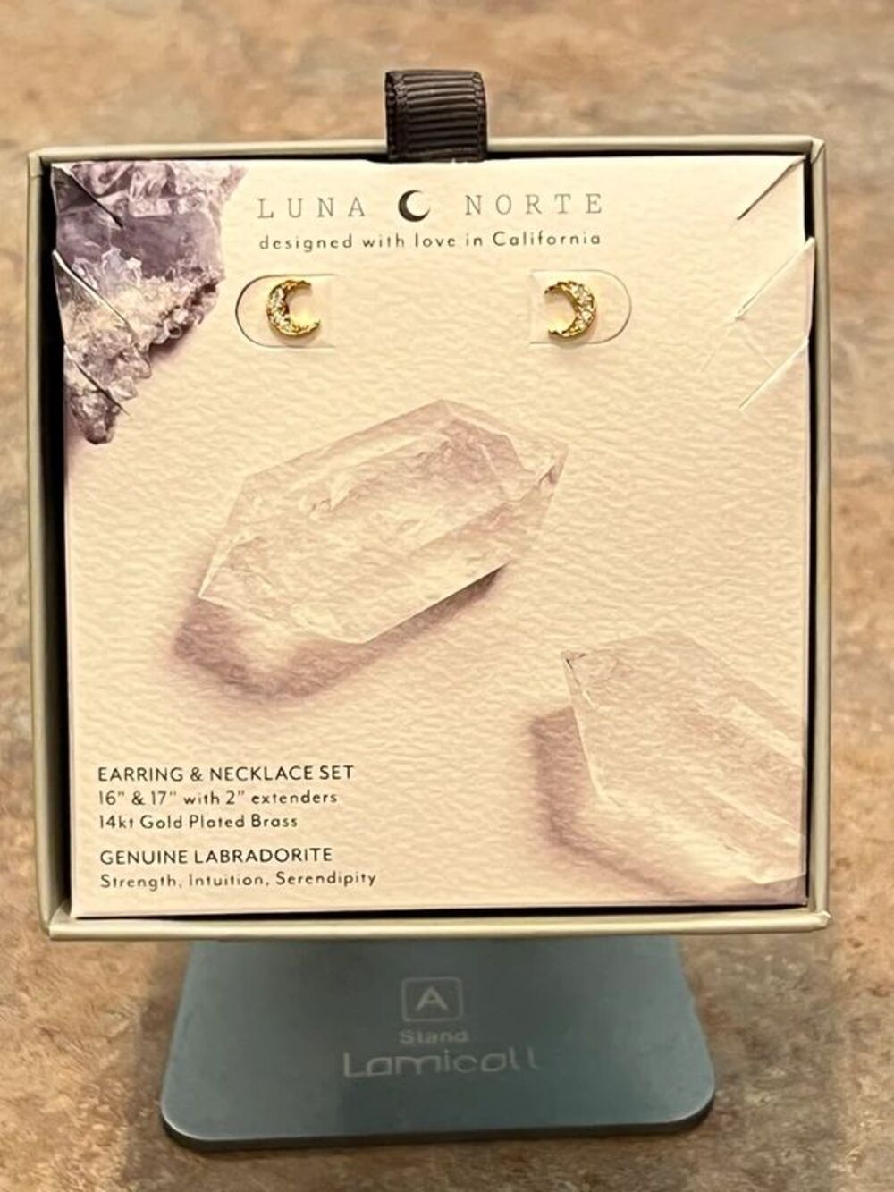 Luna Norte Crescent Moon Earrings